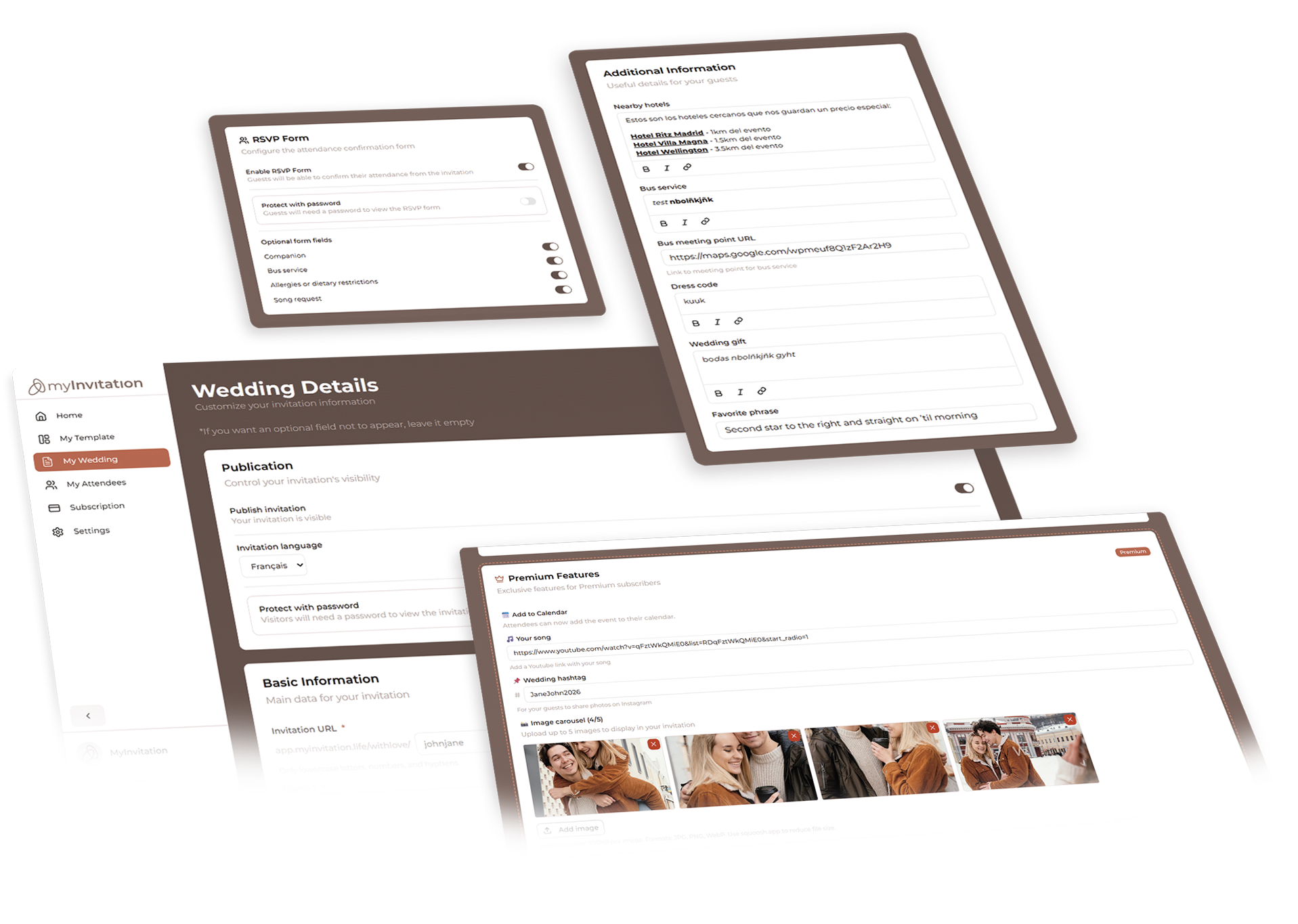 Captura mockup - Info